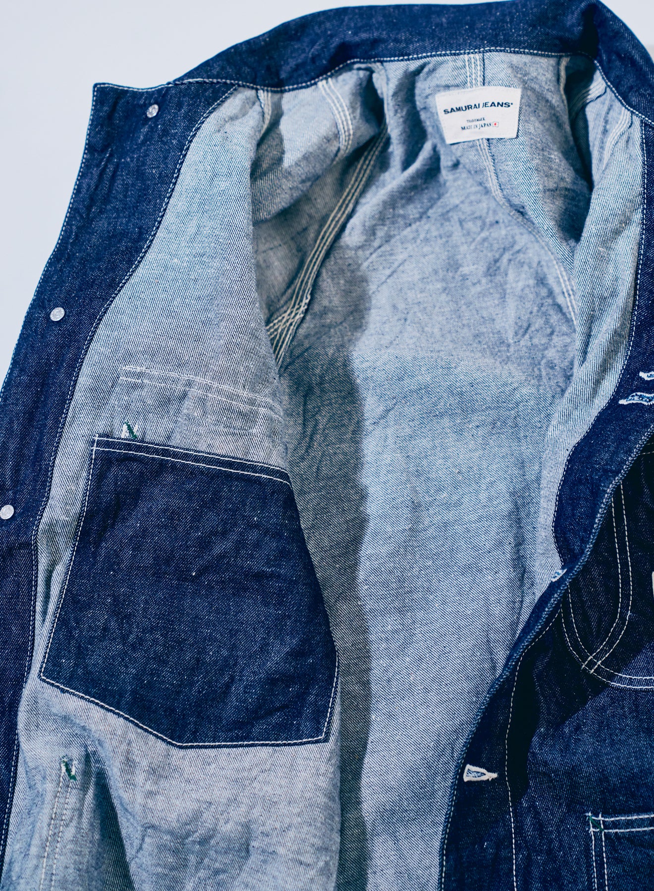 SJCA-SC01 サムライコットンデニムカバーオール