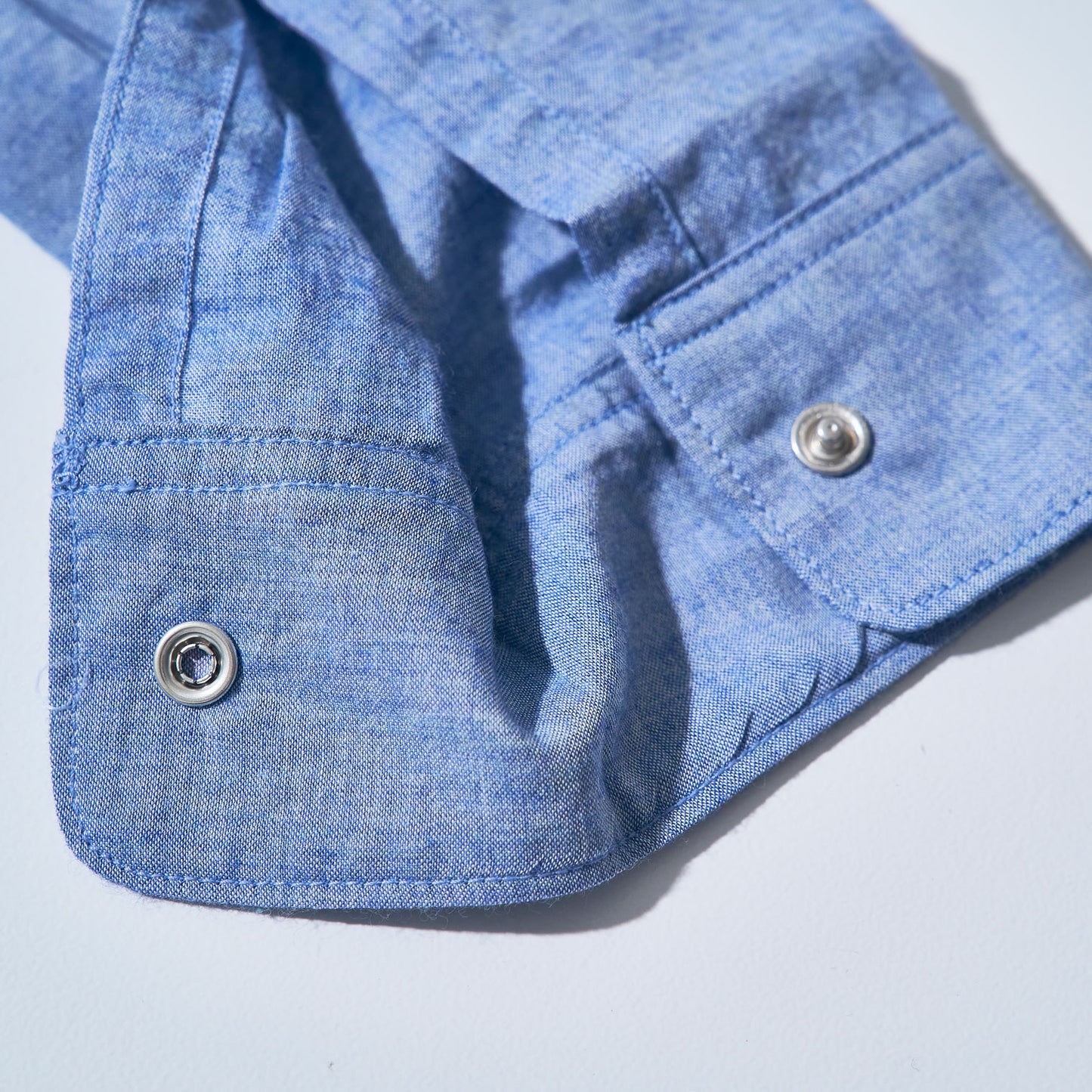 SWCWS24 オーガニックコットンシャンブレーシャツ