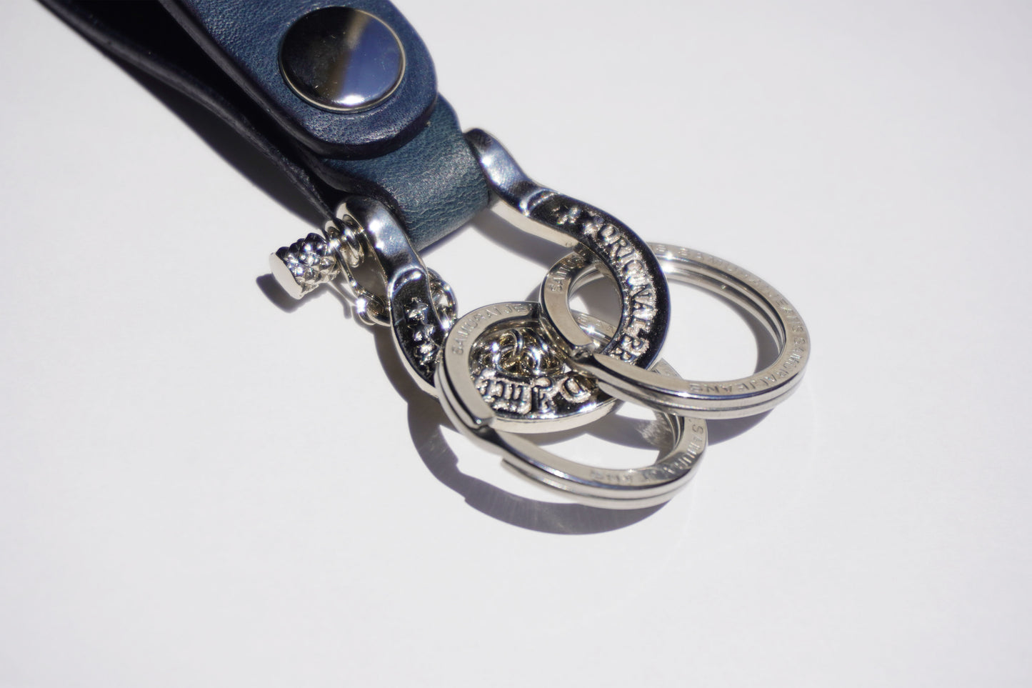 HPSK-01 大和染めレザーキーホルダー