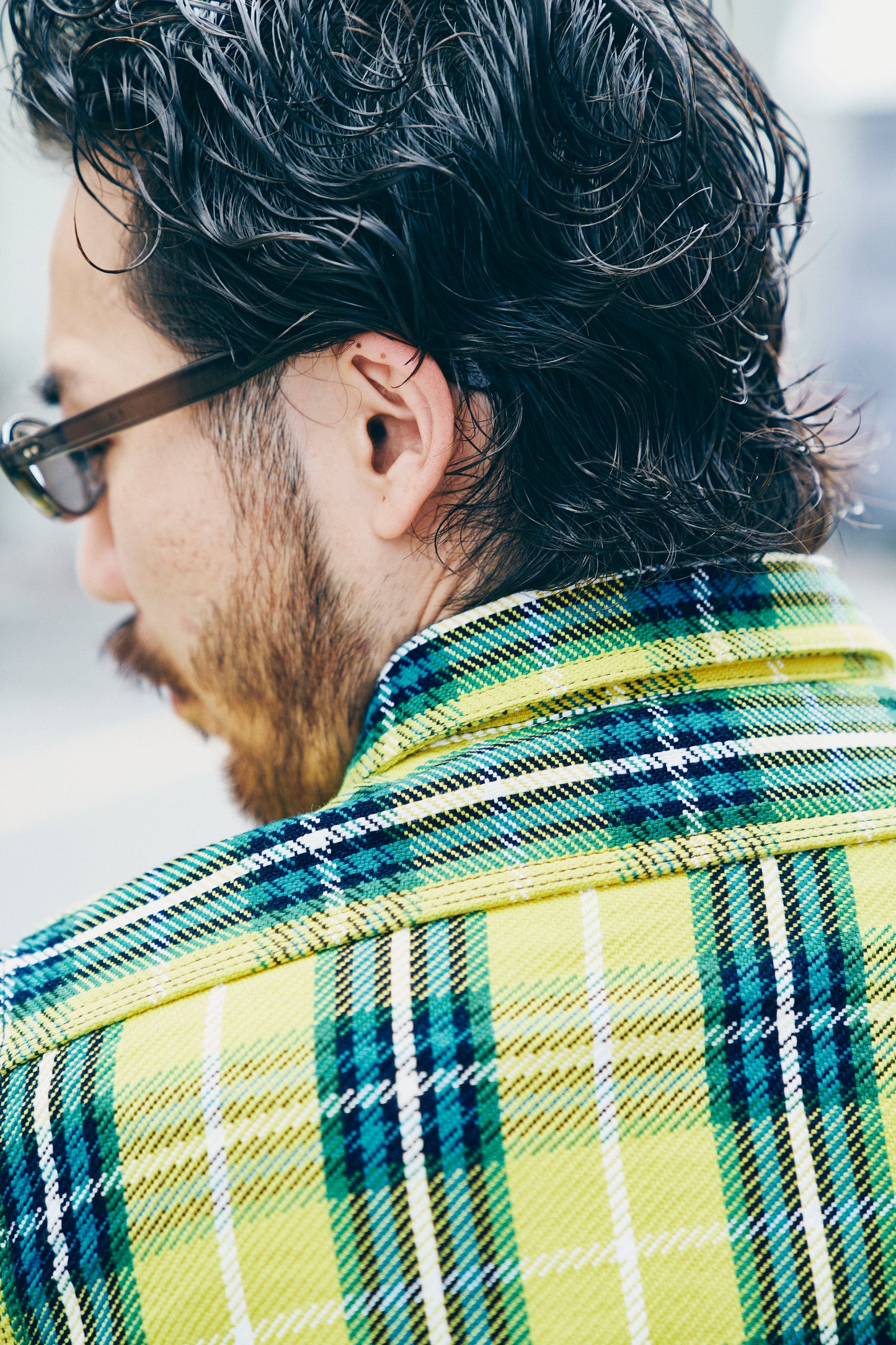 SIN24-02 ロープインディゴヘビーネルワークシャツ