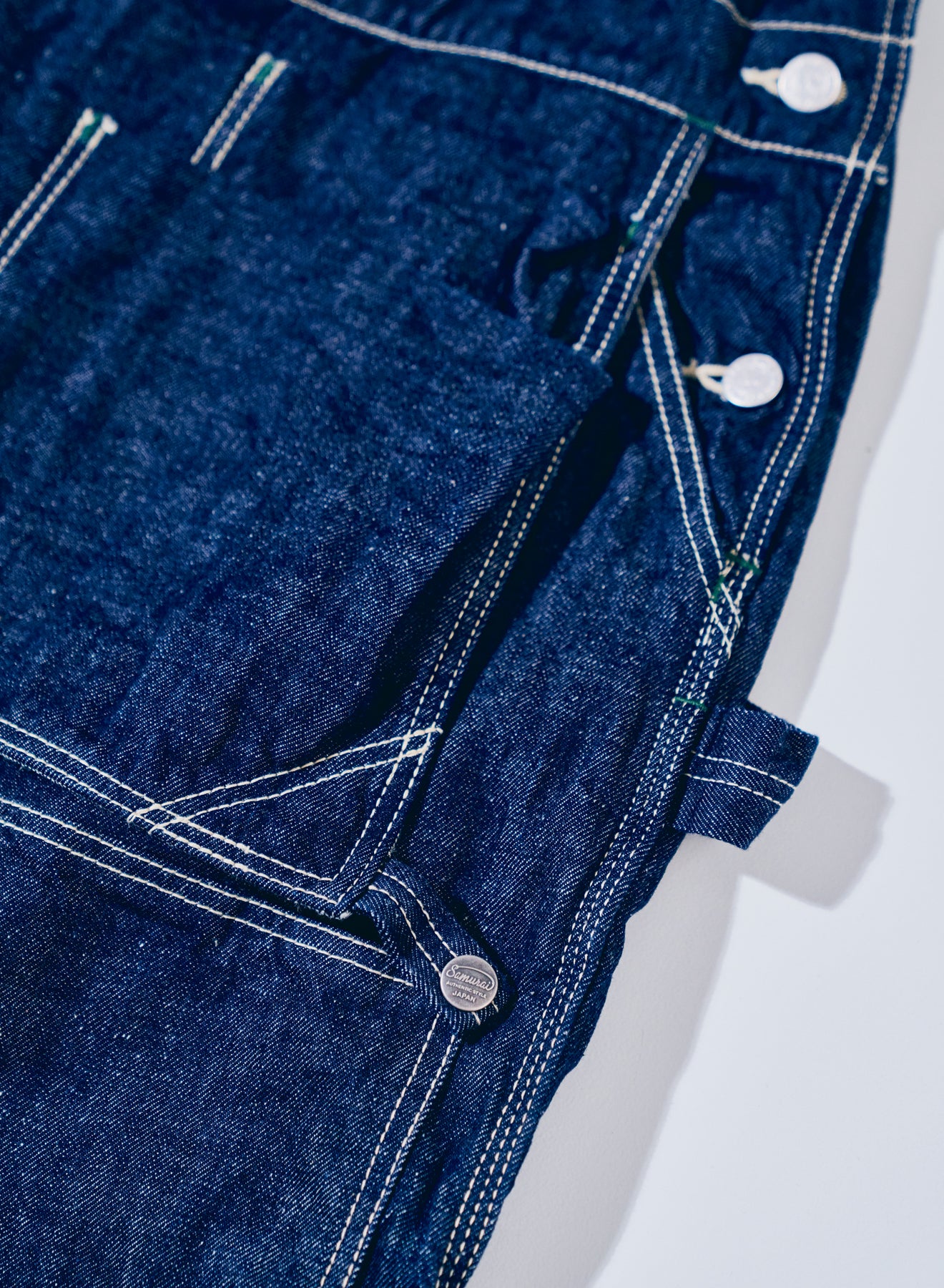 SJOVAL-SC01 サムライコットンオーバーオール　　