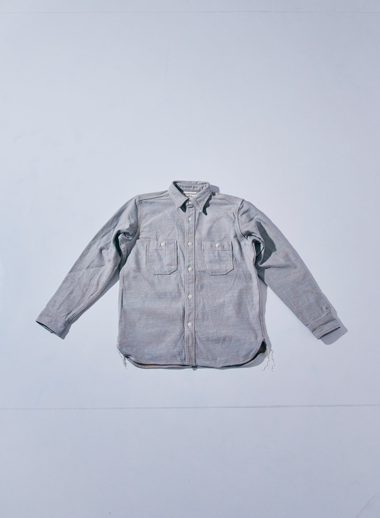 SMN25-01 無地ネルシャツ