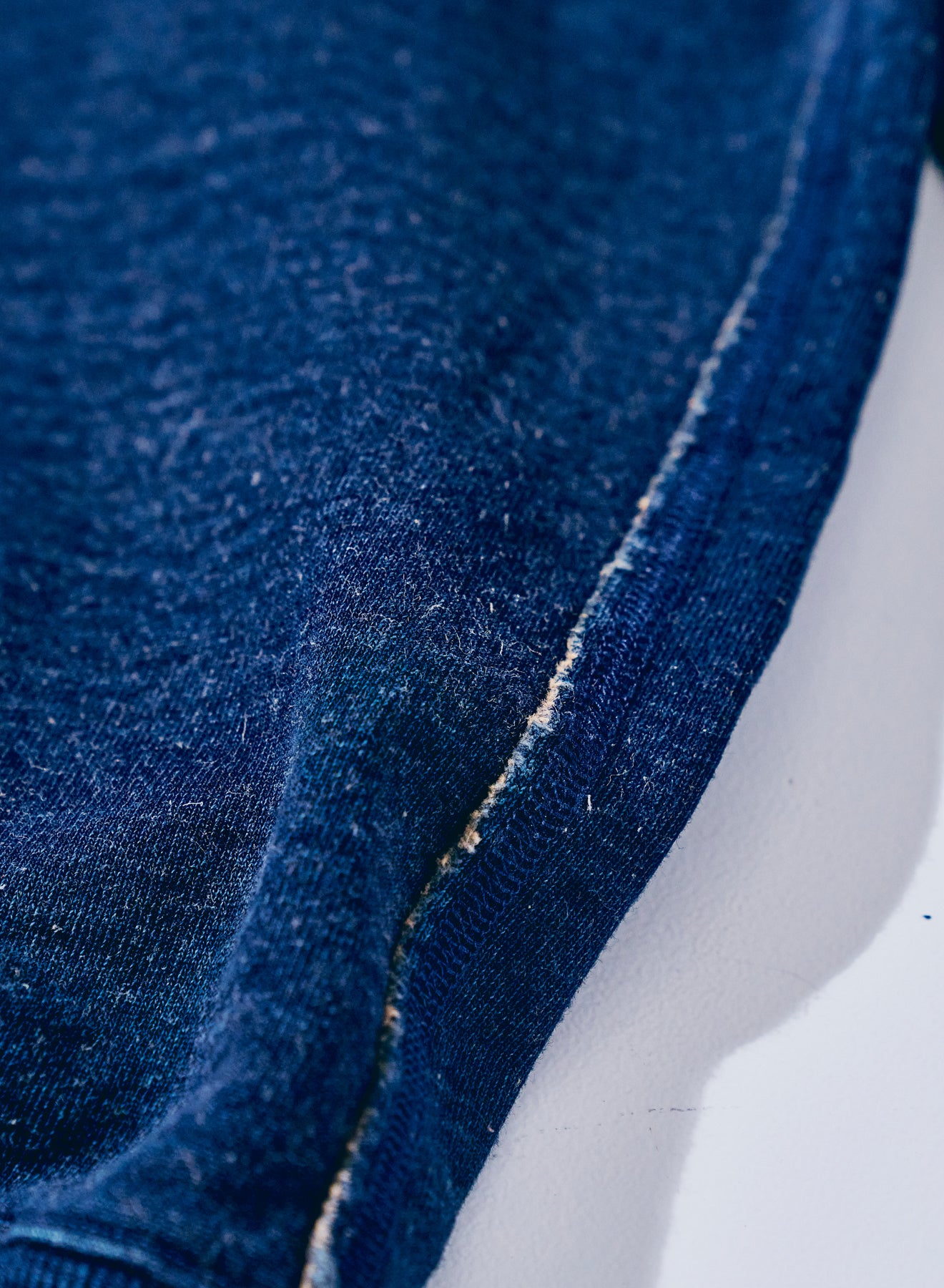 SIS25-101 柿渋染めインディゴスウェットトレーナー