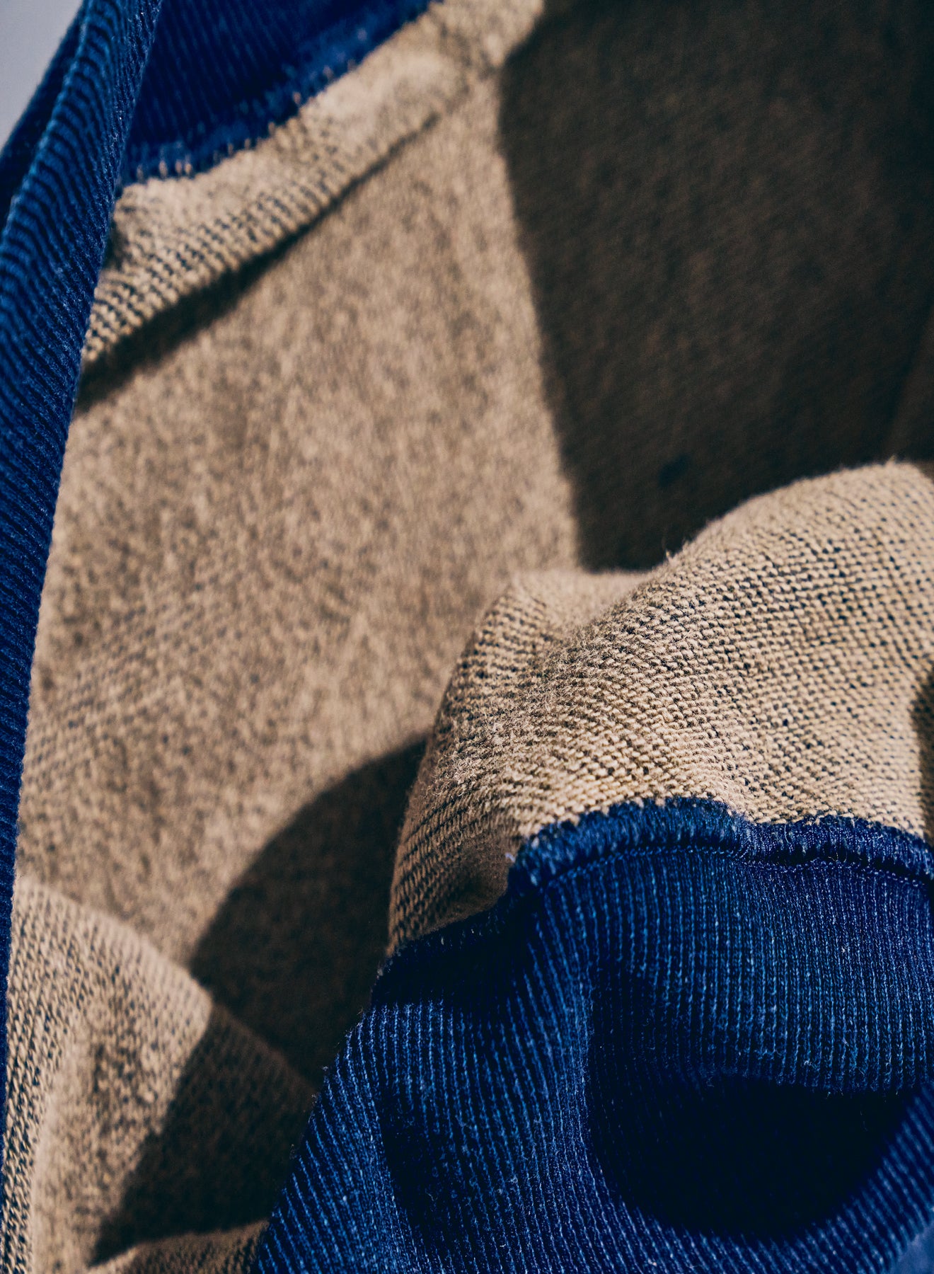 SIS25-101 柿渋染めインディゴスウェットトレーナー