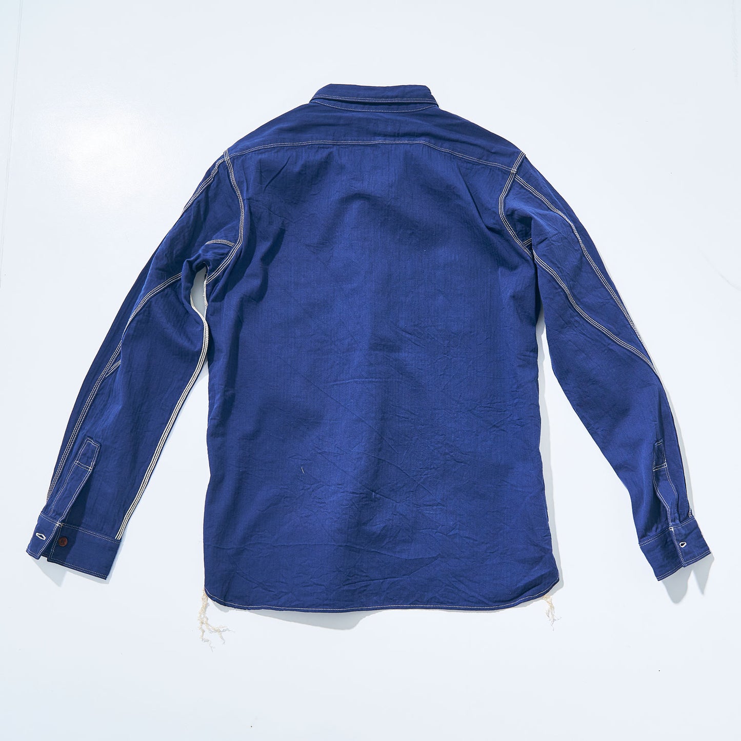 SJCBS24-HB セルビッチヘリンボーンシャツ