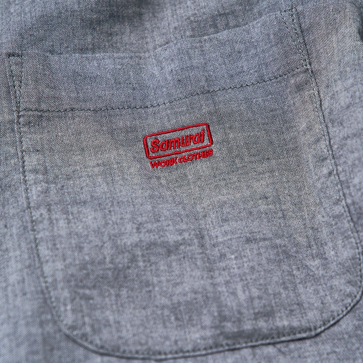 SWCWS24  オーガニックコットンシャンブレーシャツ