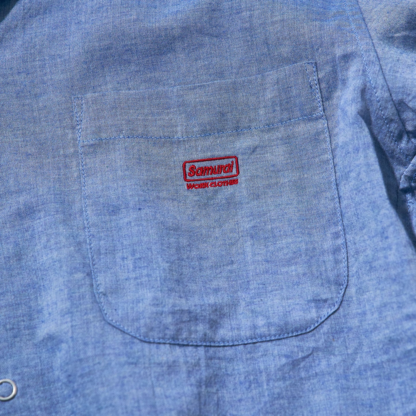 SWCWS24  オーガニックコットンシャンブレーシャツ