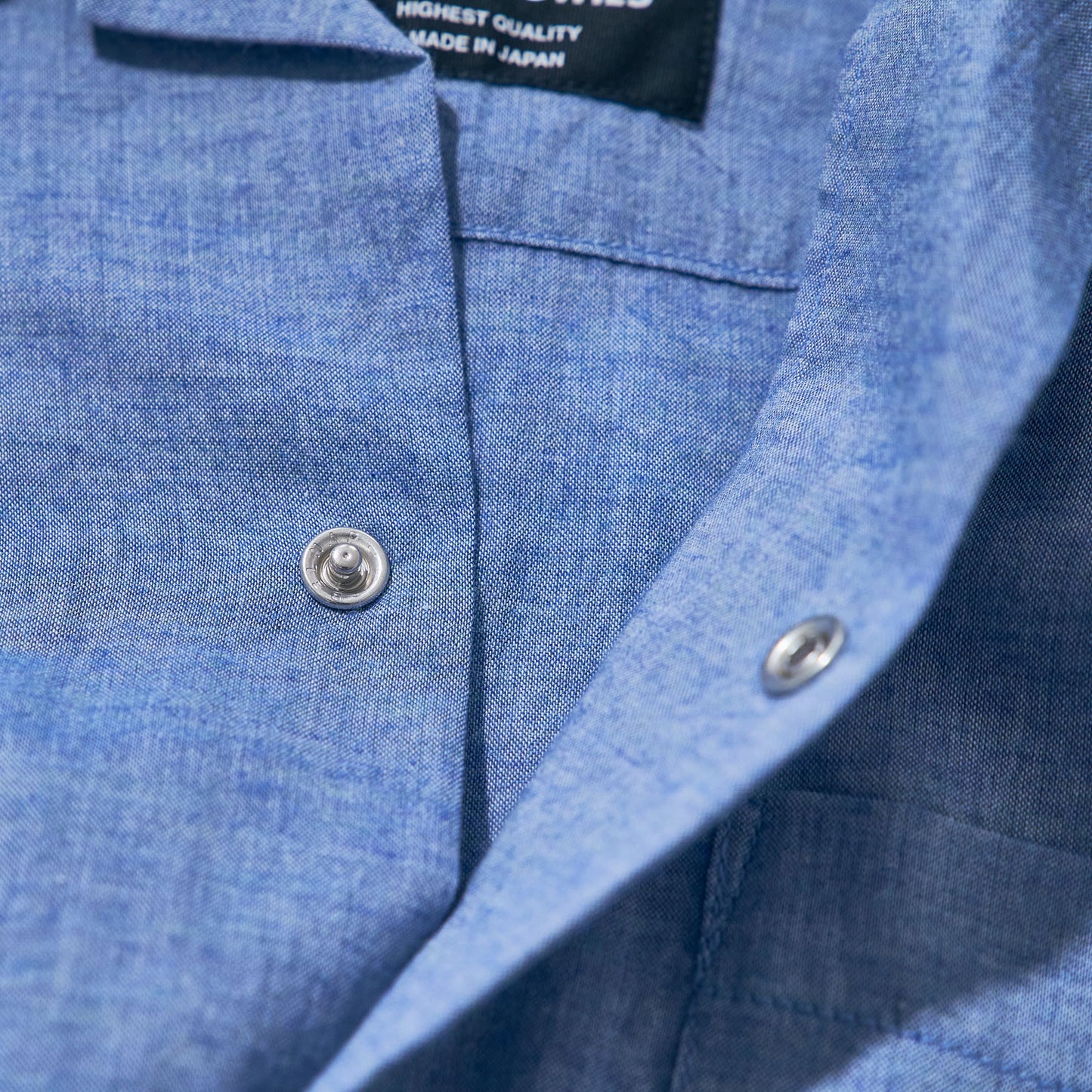 SWCWS24  オーガニックコットンシャンブレーシャツ