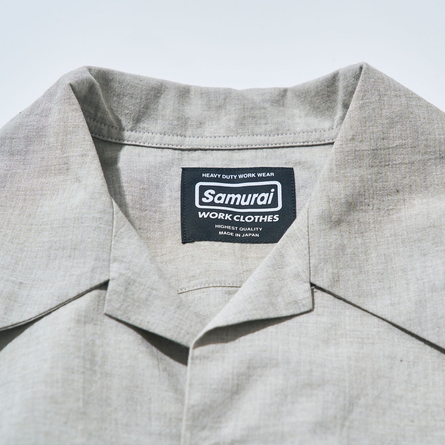 SWCWS24-H オーガニックコットンシャンブレー長袖シャツ