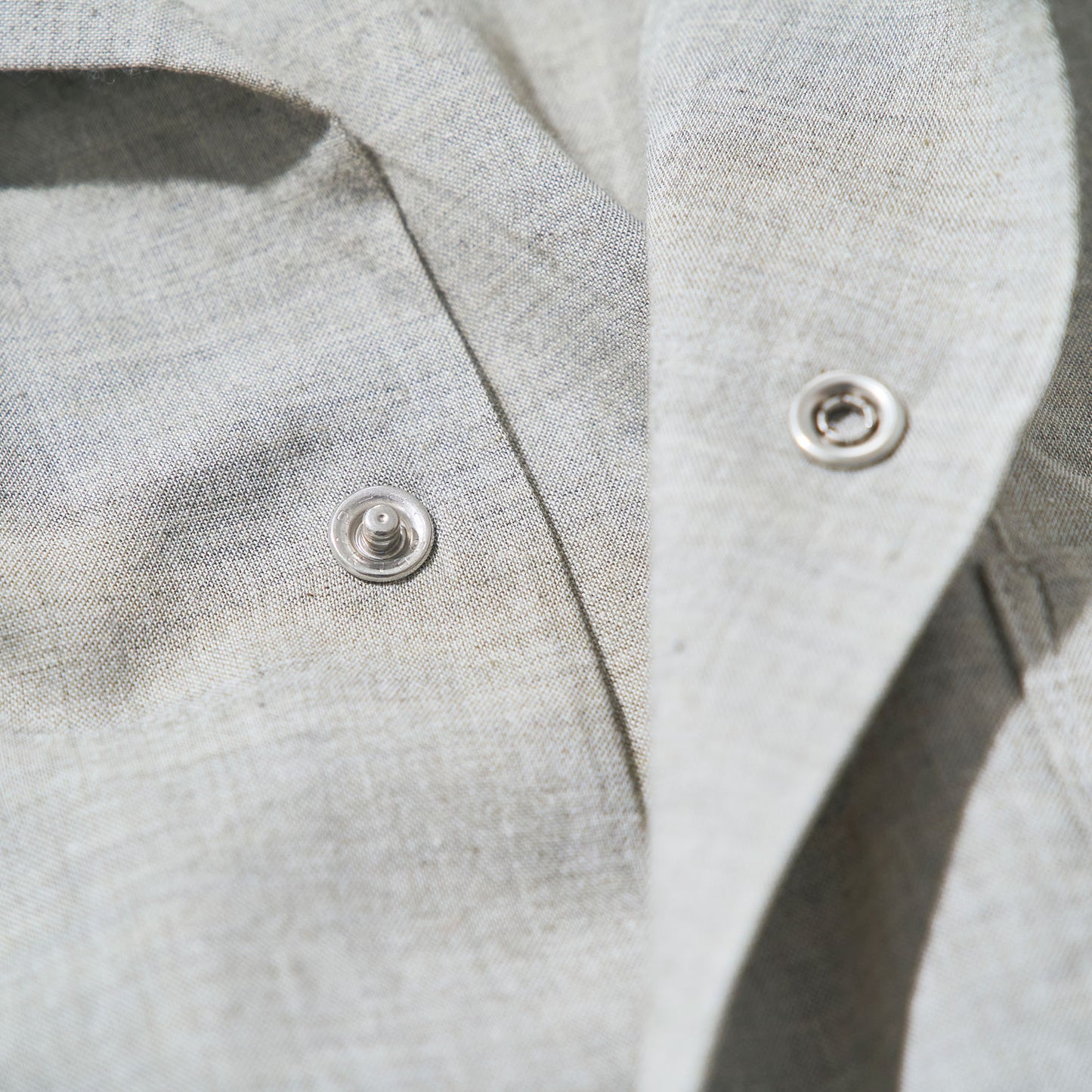 SWCWS24-H オーガニックコットンシャンブレー長袖シャツ