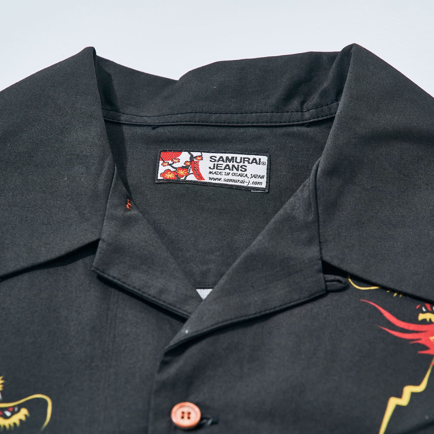 SSA24-01 龍柄ハワイアンシャツ