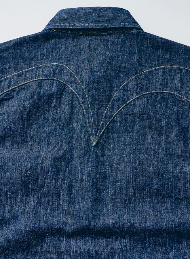 SWD-L01 デニムウエスタンシャツ