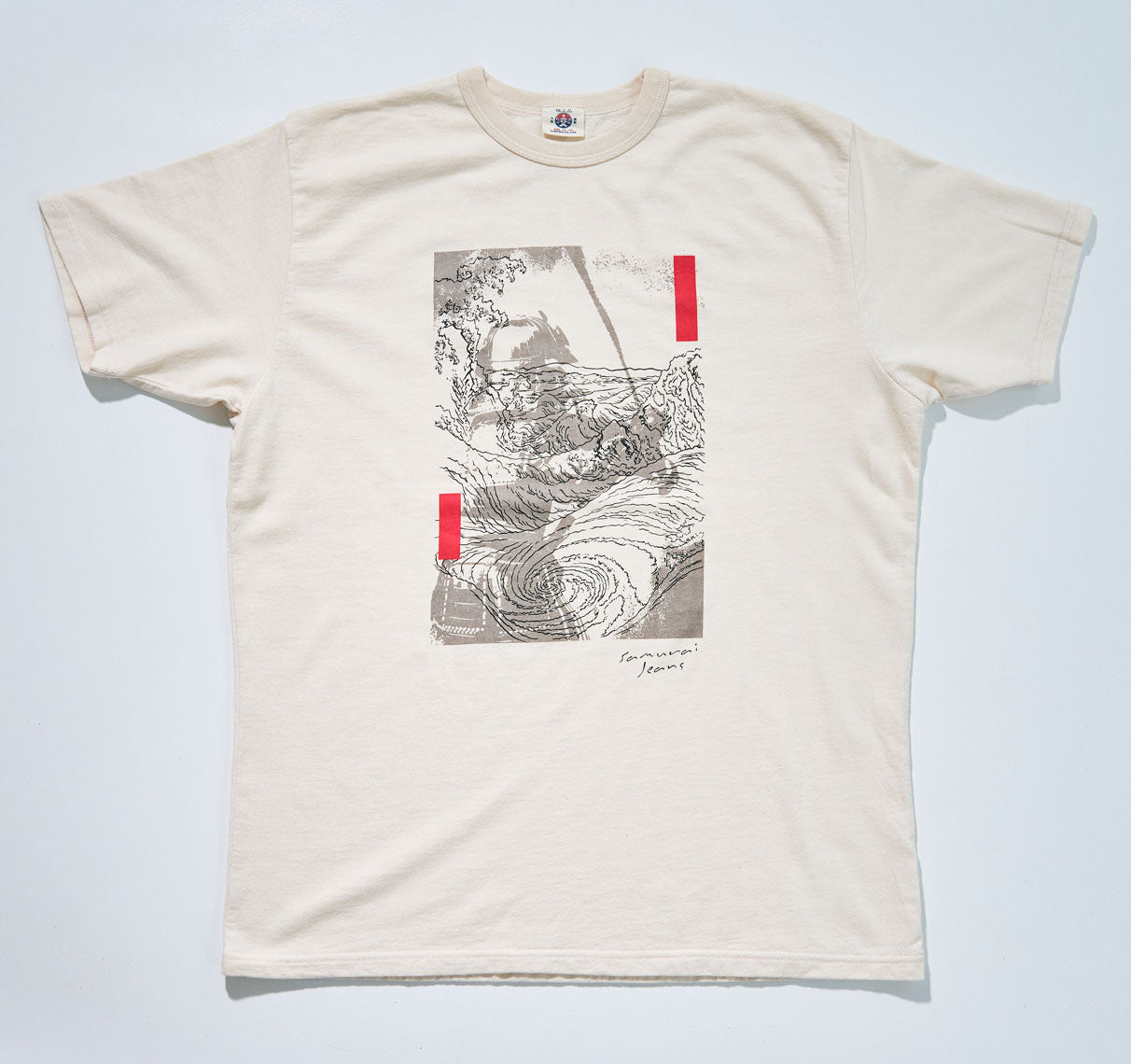 SJST25-106 リペンインレイ吊編Tシャツ