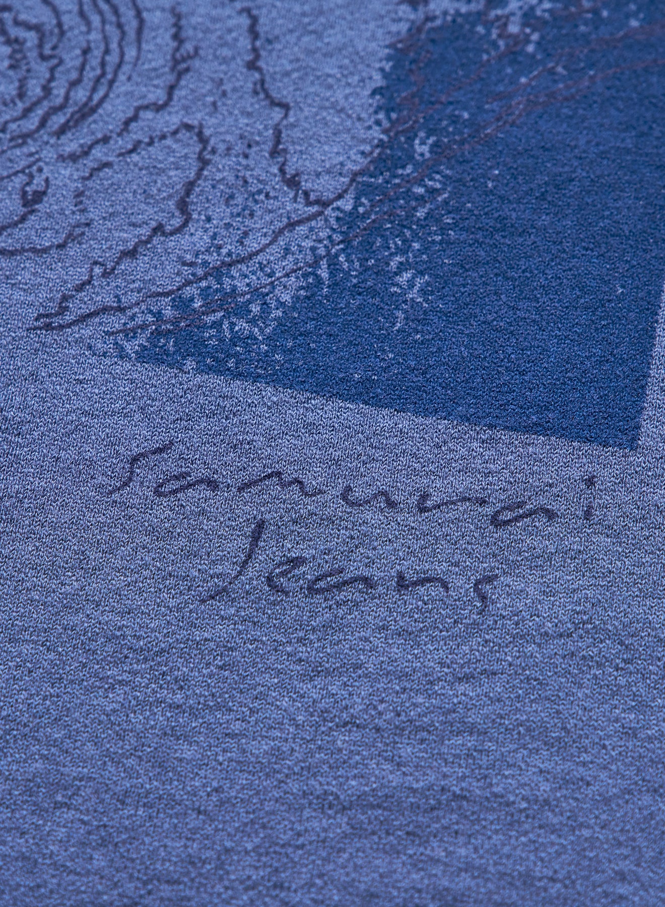 SJST25-106 リペンインレイ吊編Tシャツ