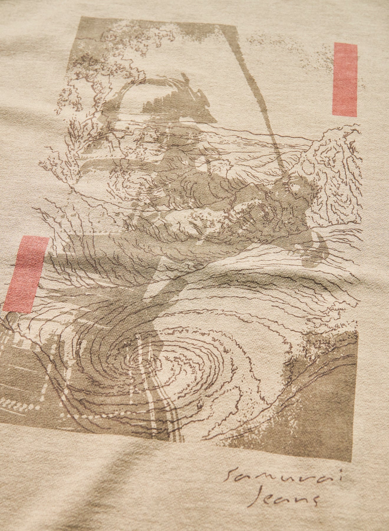 SJST25-106 リペンインレイ吊編Tシャツ