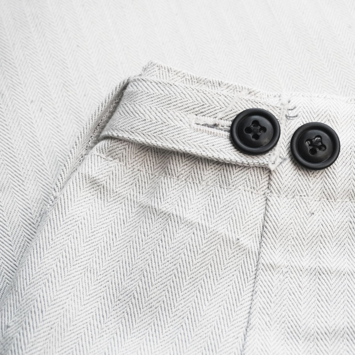 SWC600C-HBII　13oz へリンボン　ワイドトラウザーズ