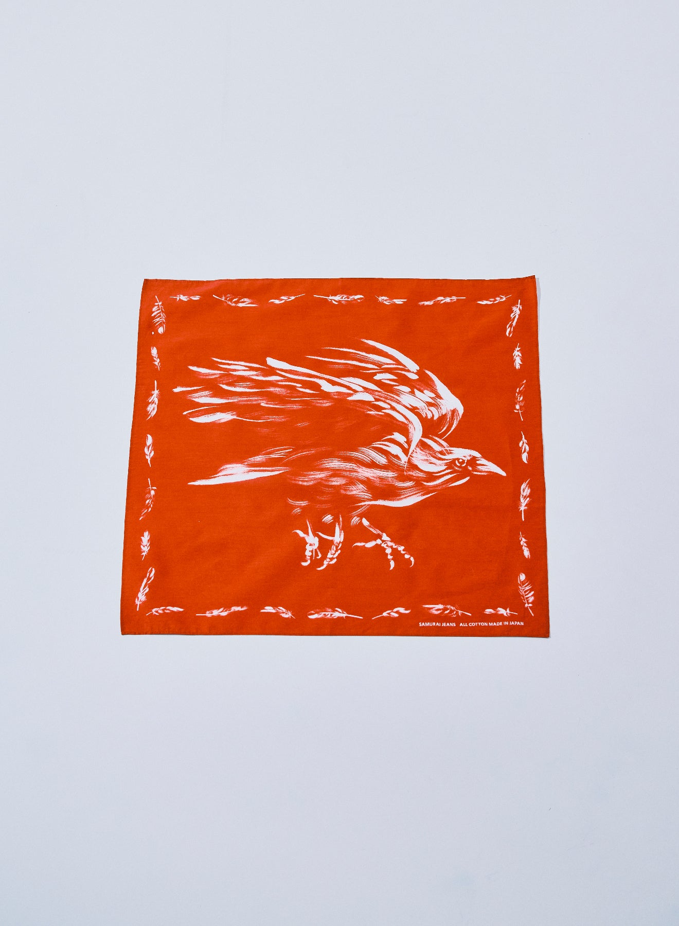 SJ-BANDANA-02H 本店限定八咫烏柄バンダナ