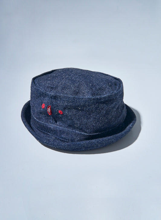 SJ401HT-15oz (デニムポークパイハット)