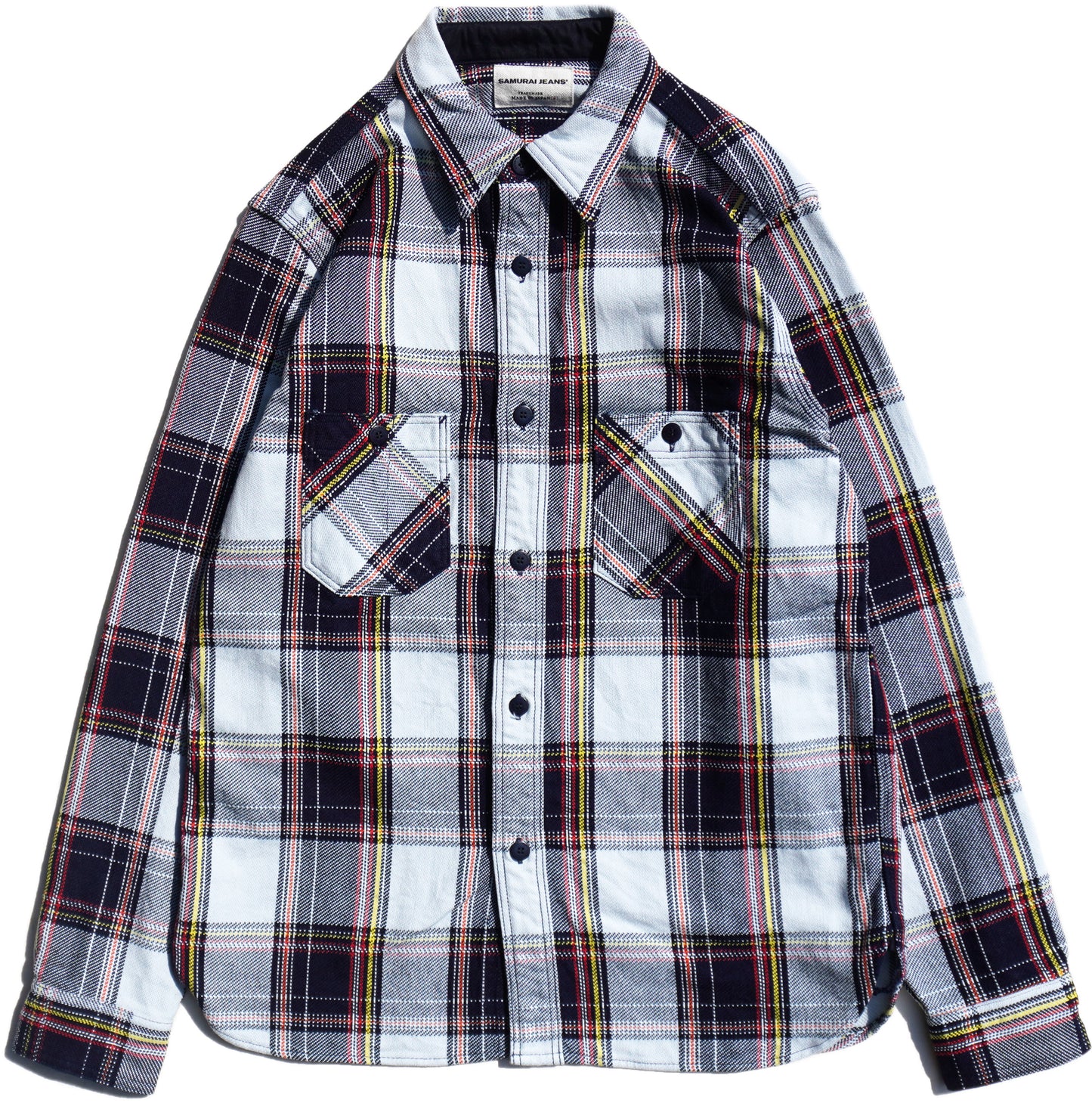 SIN24-02 ロープインディゴヘビーネルワークシャツ