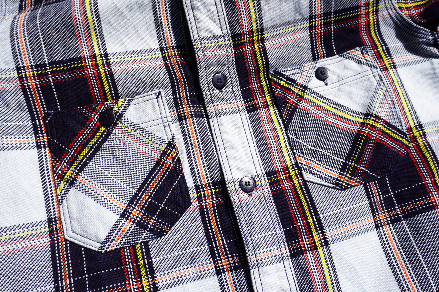 SIN24-02 ロープインディゴヘビーネルワークシャツ