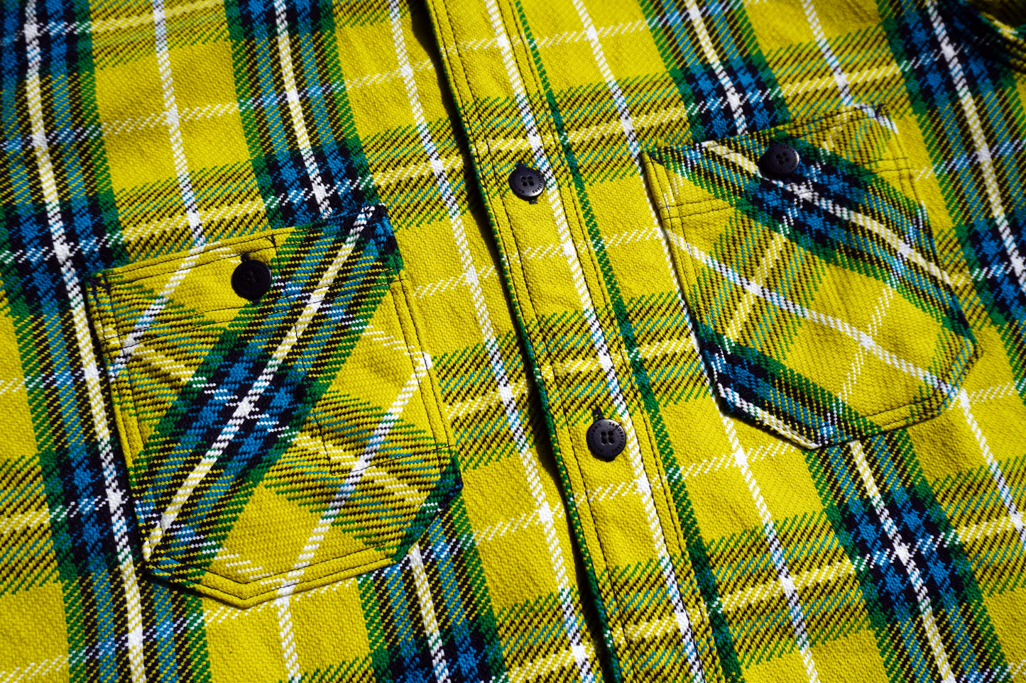 SIN24-02 ロープインディゴヘビーネルワークシャツ