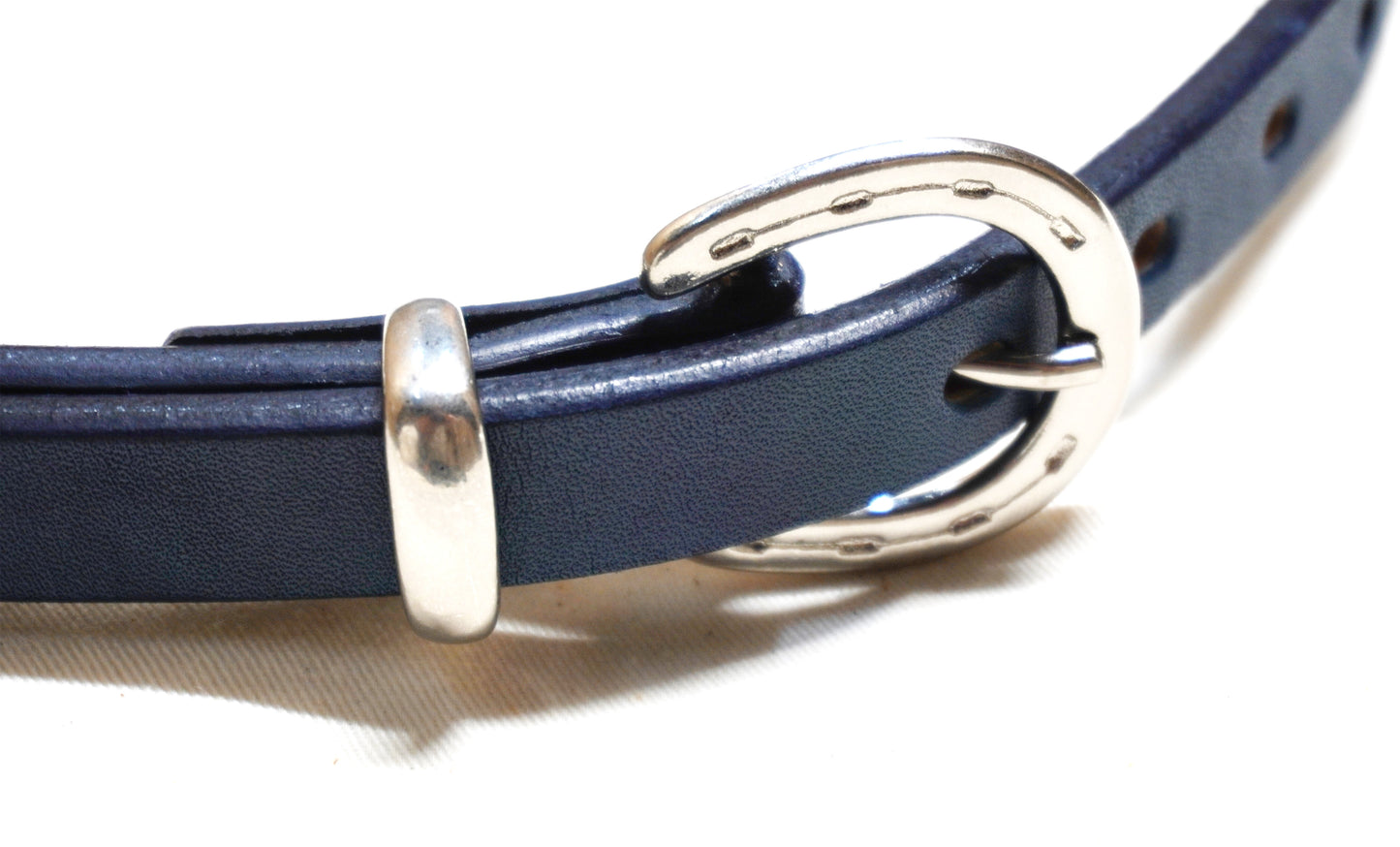 A501-AI　藍染ナローベルト