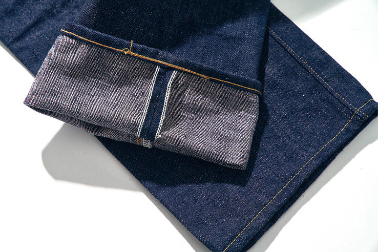 S500AX-SAKURA 18oz藍+桜モデル ストレート