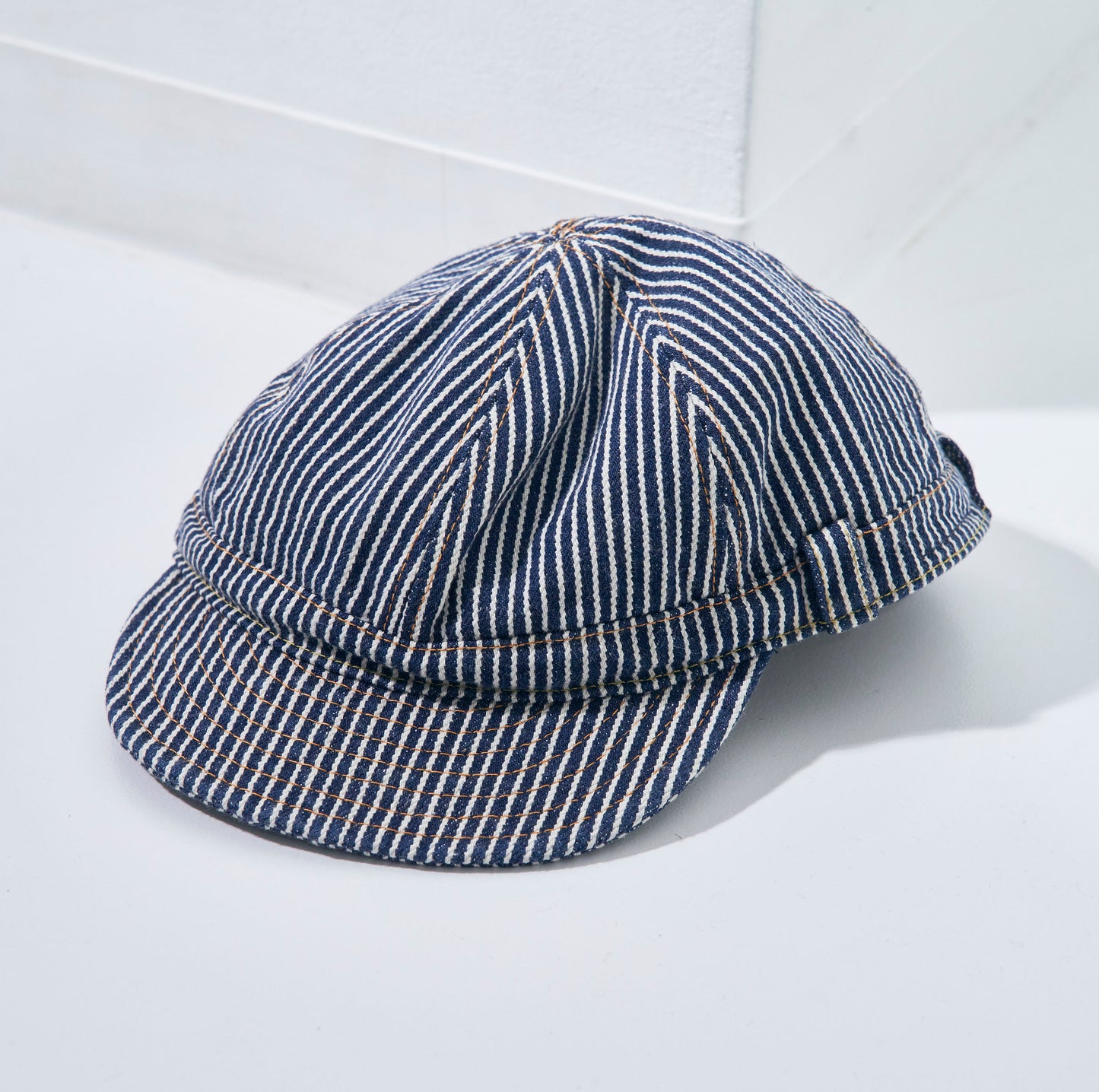 SC201WC-410DBN-HC 17ozヒッコリーデニムワークキャップ