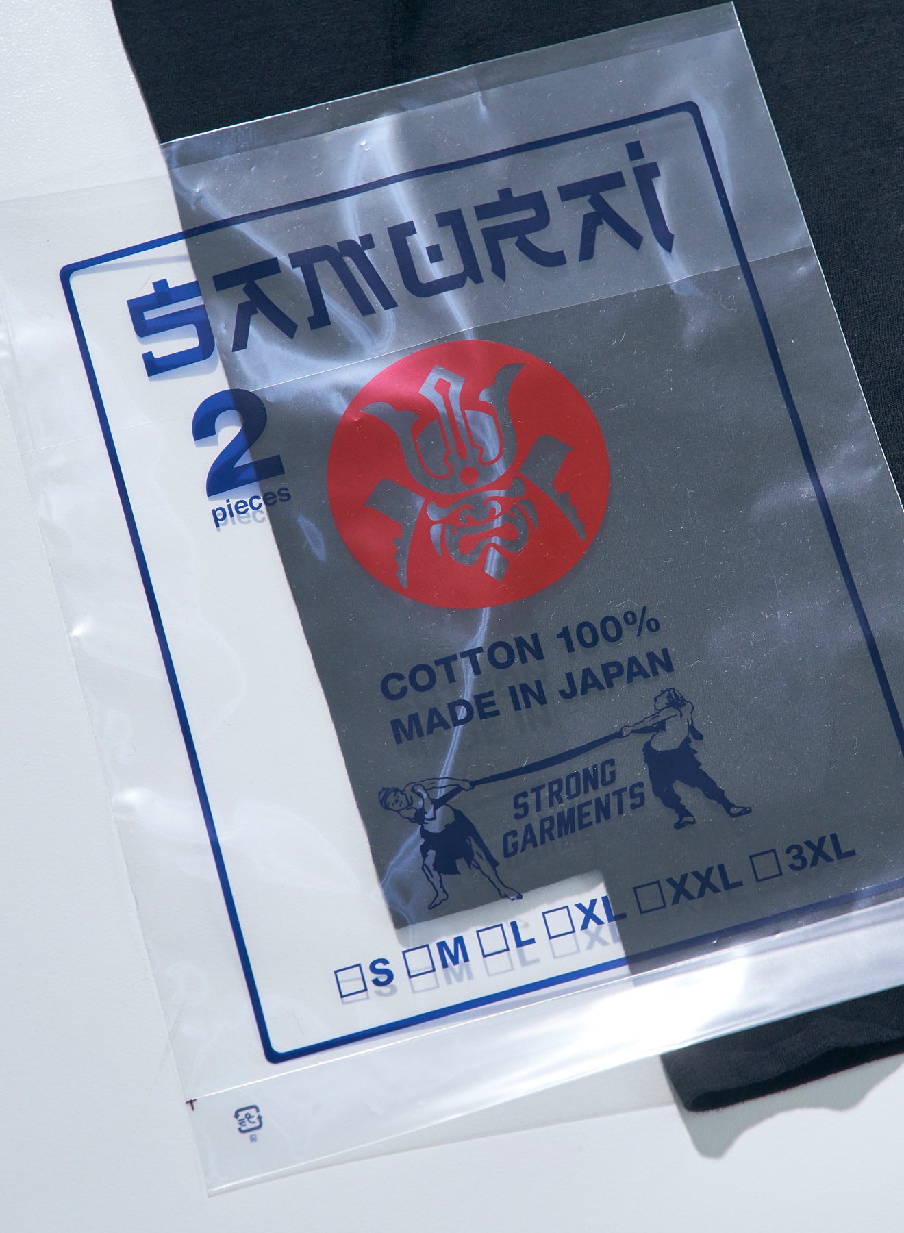 2PST-01 (無地クルーネック2パックTシャツ)