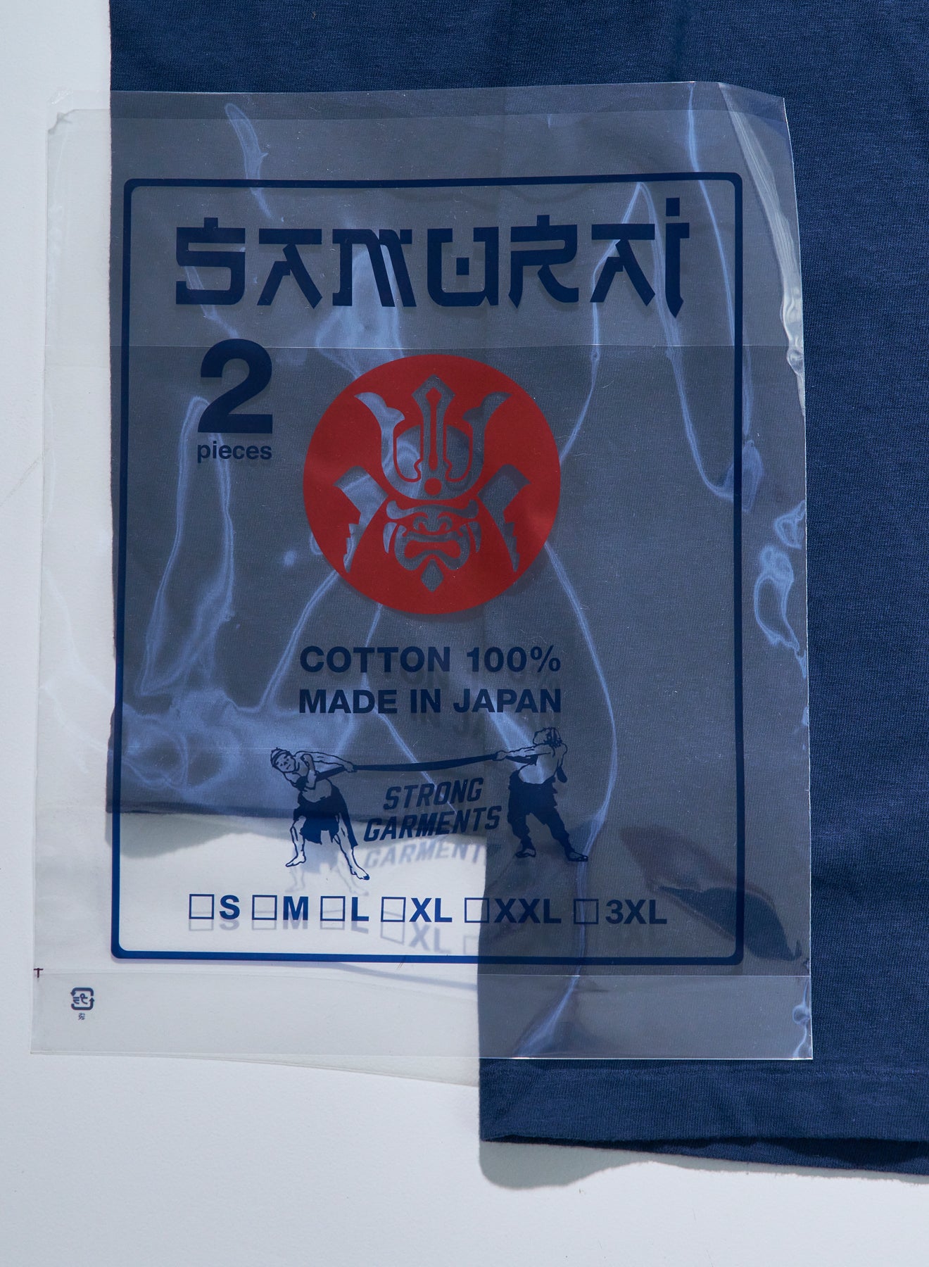 2PST-01 (無地クルーネック2パックTシャツ)