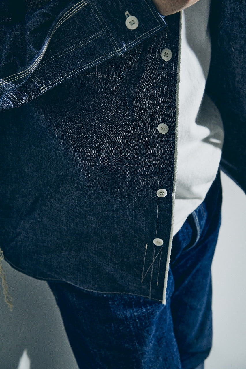 SJCBS25 ヘビーセルビッチシャンブレーシャツ