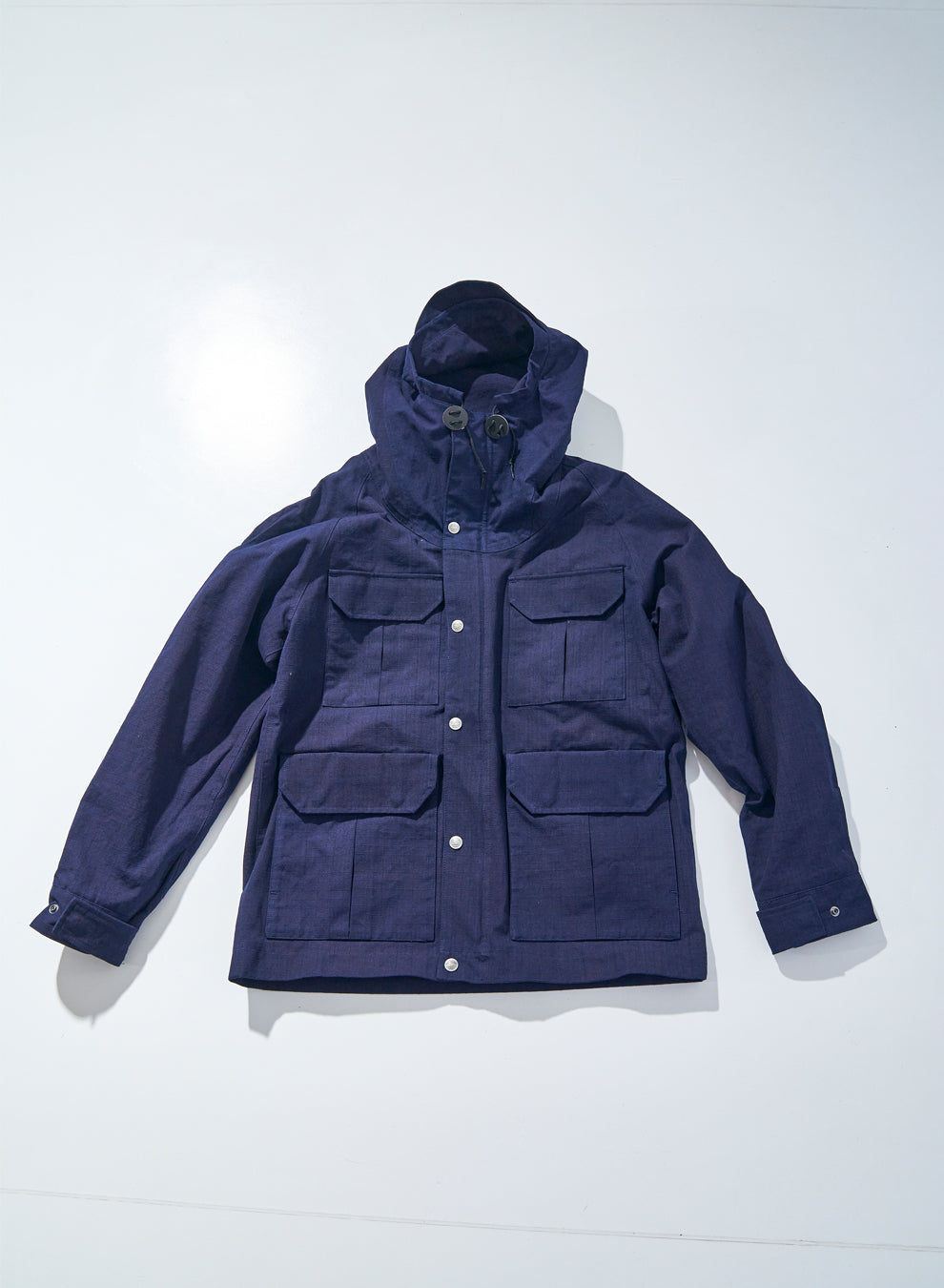 SJMPK24-AI Indigo Ripstop Mountain Parka