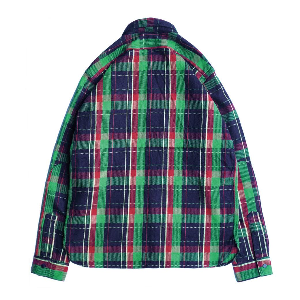 SIN23-01 ロープインディゴヘビーネルワークシャツ