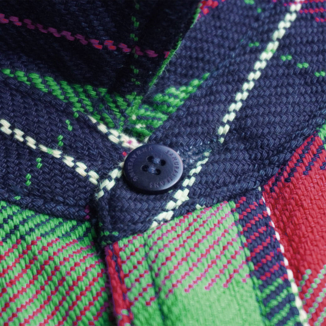 SIN23-01 ロープインディゴヘビーネルワークシャツ