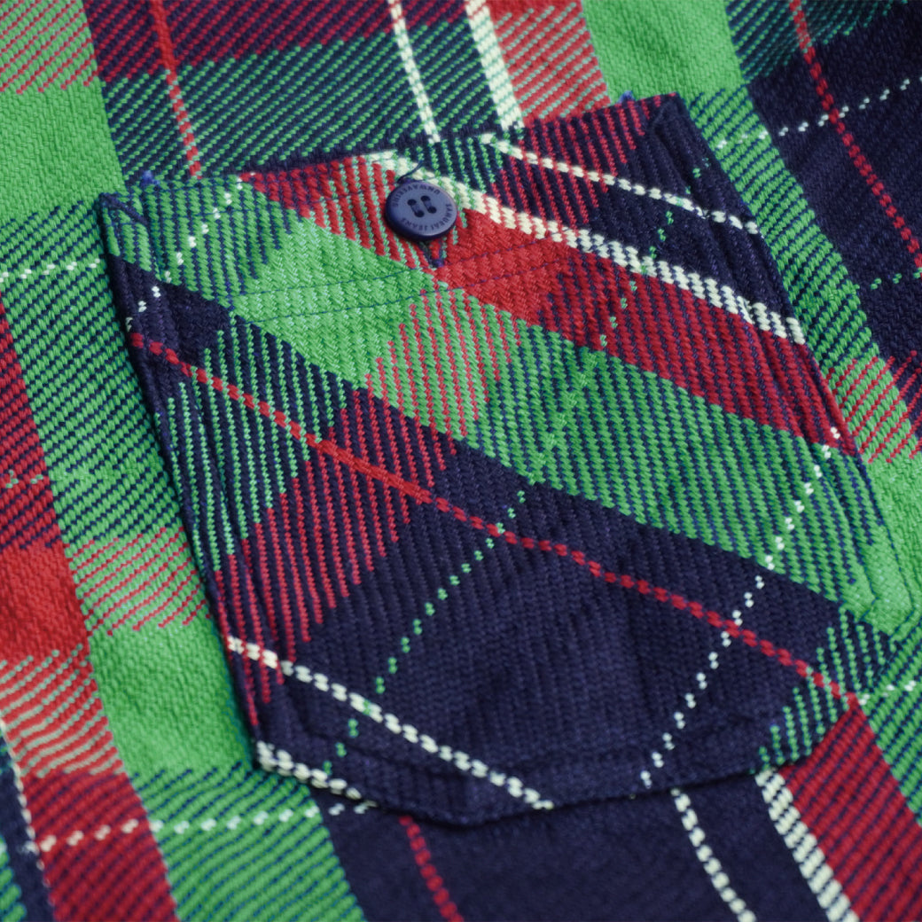 SIN23-01 ロープインディゴヘビーネルワークシャツ