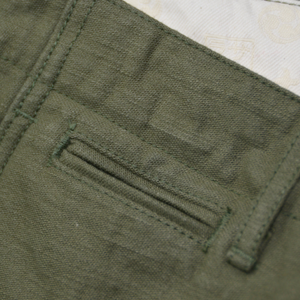 SJ42BP ヘビーバックサテントラウザーズ