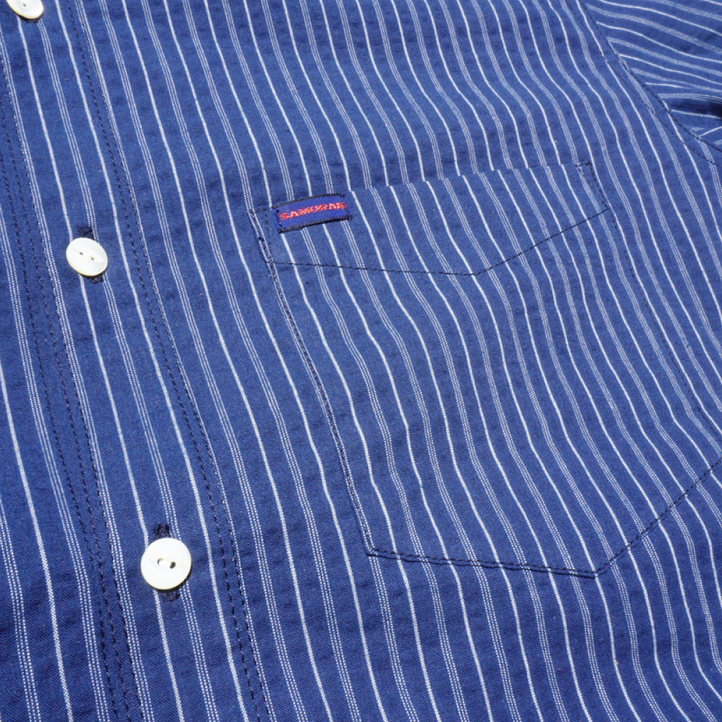 SJBCS23 Band collar shirt