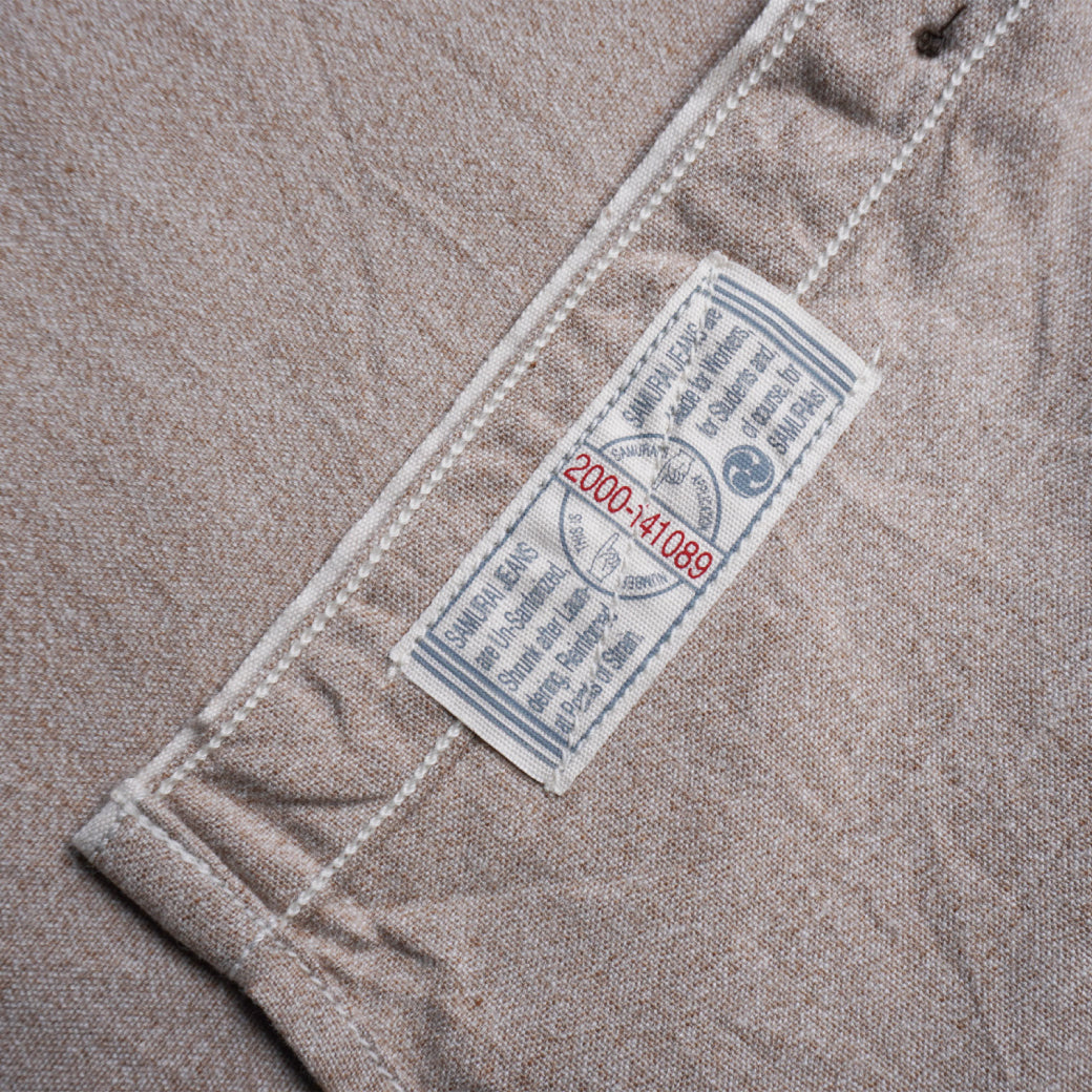 SJCBS23 撚り杢セルビッチシャンブレーシャツ