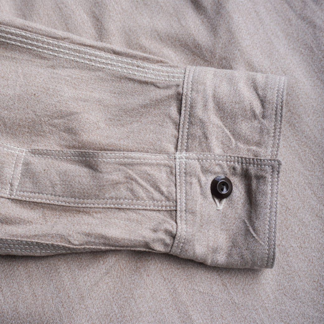 SJCBS23 撚り杢セルビッチシャンブレーシャツ