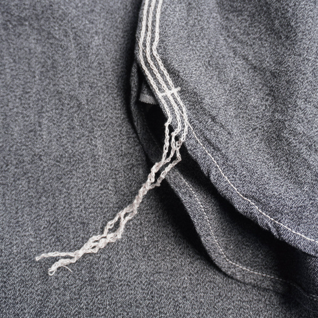 SJCBS23 撚り杢セルビッチシャンブレーシャツ