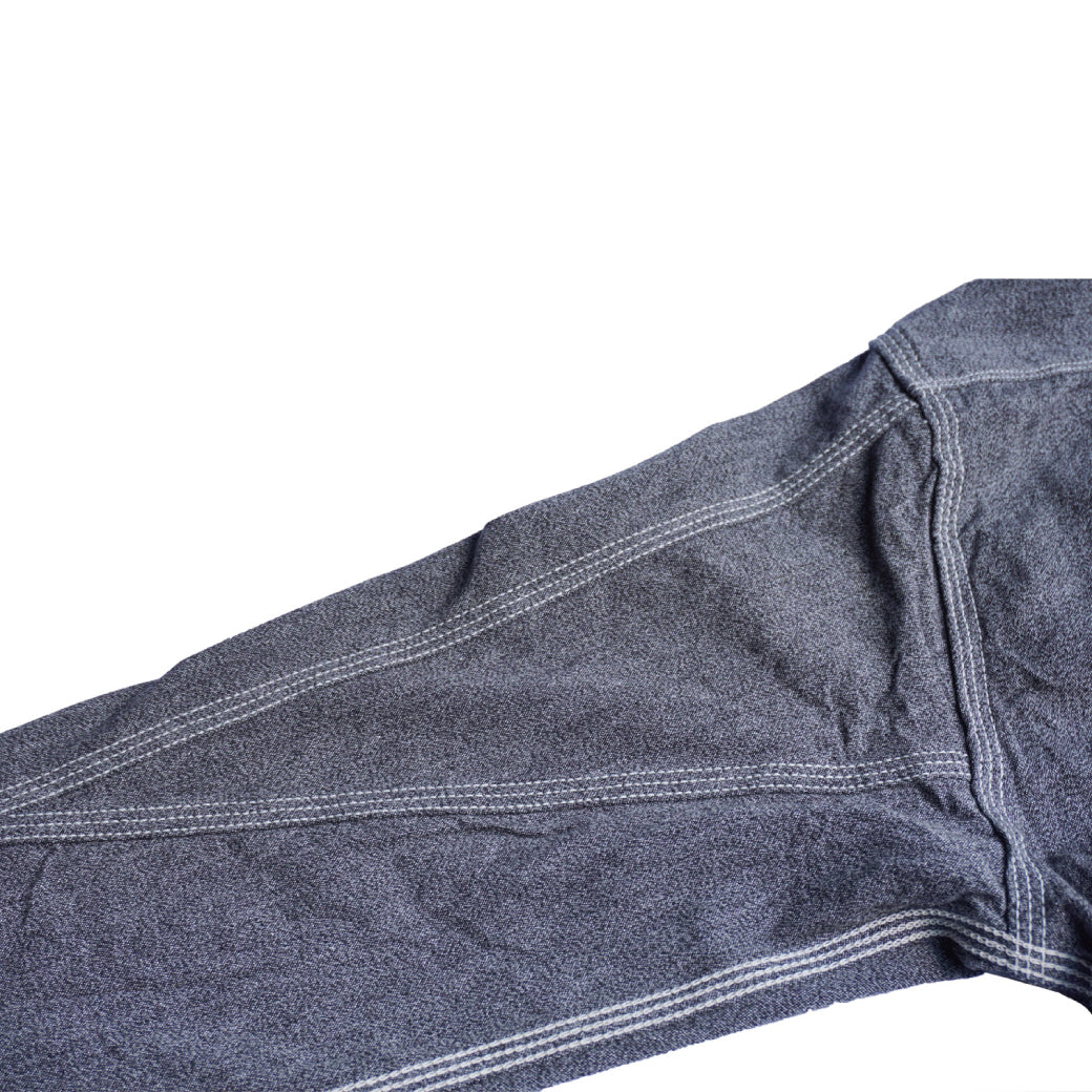 SJCBS23 撚り杢セルビッチシャンブレーシャツ