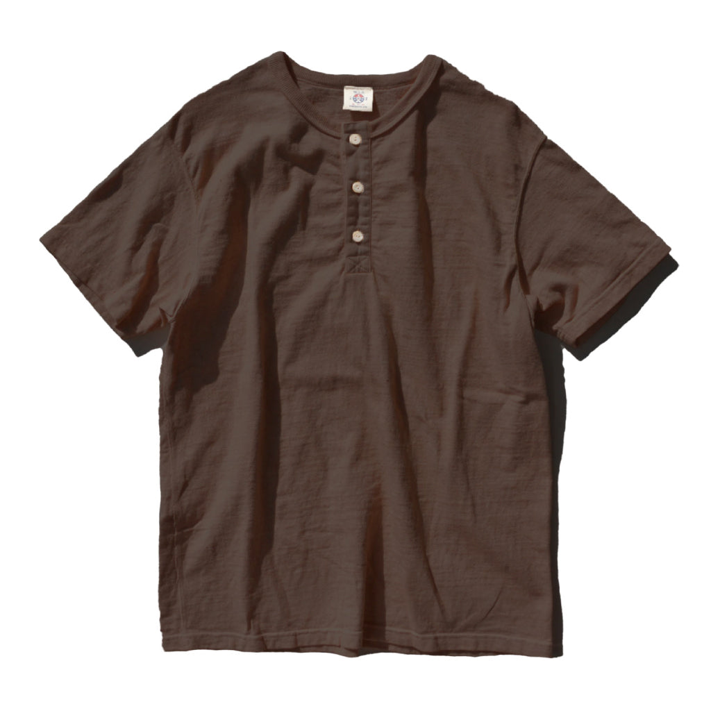 SJST-SC02 (Japanese Cotton Made Henley T-Shirt)