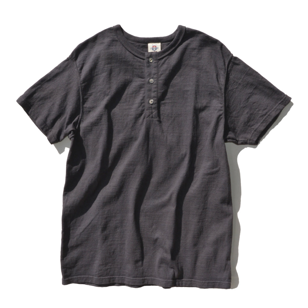 SJST-SC02 (Japanese Cotton Made Henley T-Shirt)