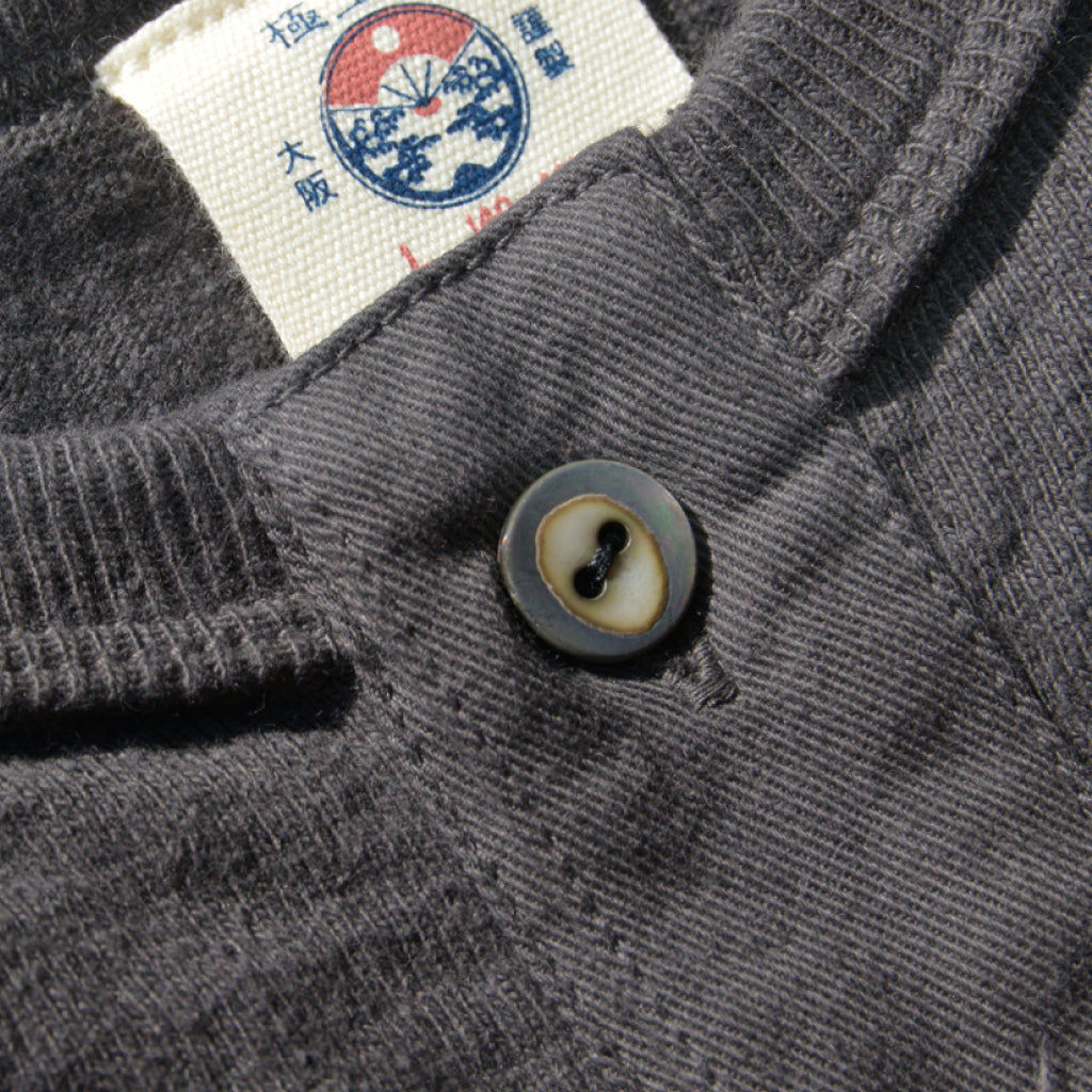 SJST-SC02 (Japanese Cotton Made Henley T-Shirt)