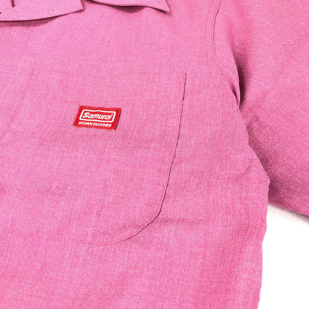 SWCWS20-HONTEN  Nep Heather Gray Chambrey S/L Work Shirt