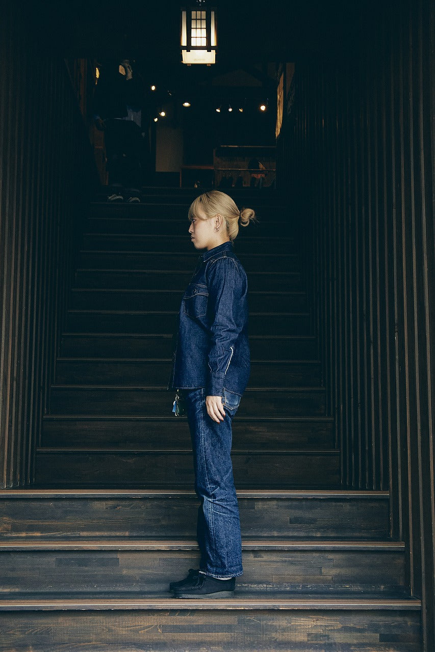 SWD-L02 デニムウエスタンシャツ